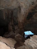 Εικάζεται ότι στο σπήλαιο λατρεύονταν θεά της γονιμότητας και για το λόγο αυτό το σπήλαιο ονομάζεται και Βαρβατόσπηλιο . 